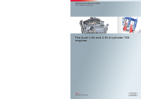 SSP 608 The Audi 1.6l and 2.0l 4 cylinder TDI engines 